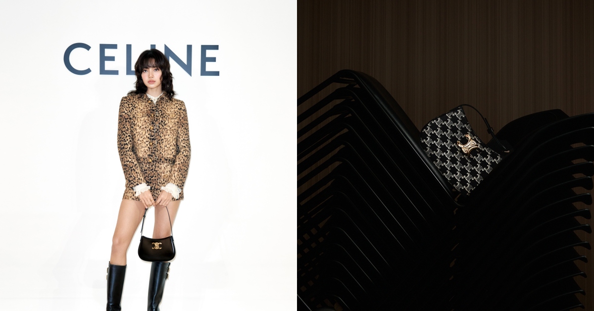 Celine老花成保值投資！全新「Tilly」包店上詢問度驚人，BLACKPINK Lisa搶著秀！