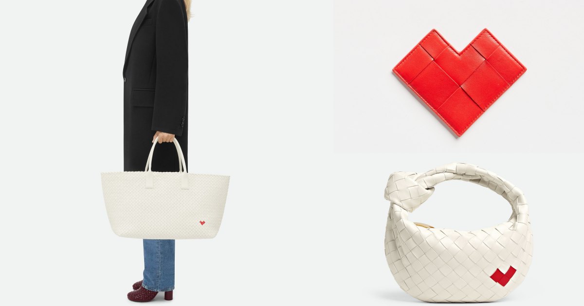 Bottega Veneta「編織包」再出招，情人節限定系列用經典元素打造愛心圖騰！