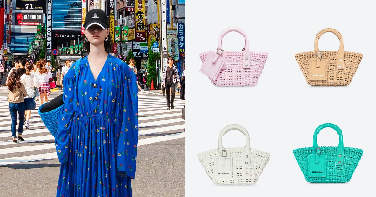 機車包、沙漏包請讓位，Balenciaga下一個爆款是它？「迷你菜籃包」真的太可愛！四款配色全部都想要！