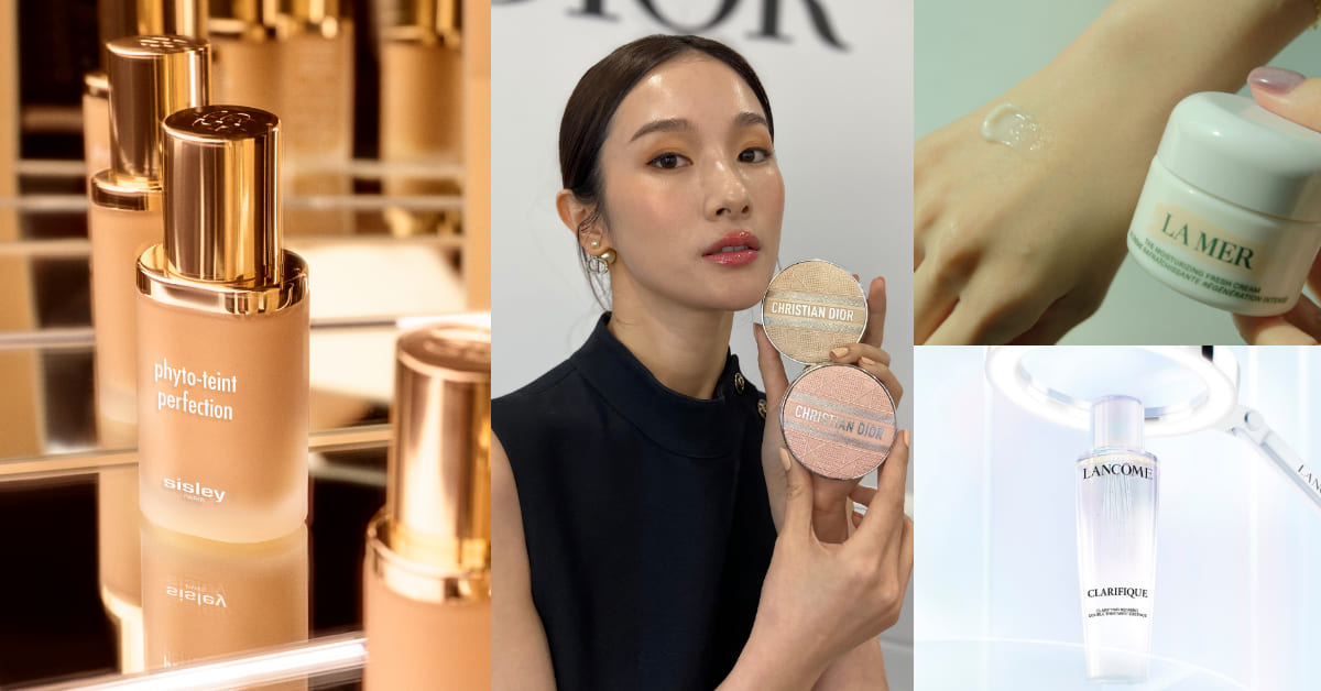 【美週Buy一下】換季保養、底妝必買5選！Dior玻璃光氣墊、蘭蔻超級極光水，混油肌抗老、保濕乳霜請選海洋拉娜