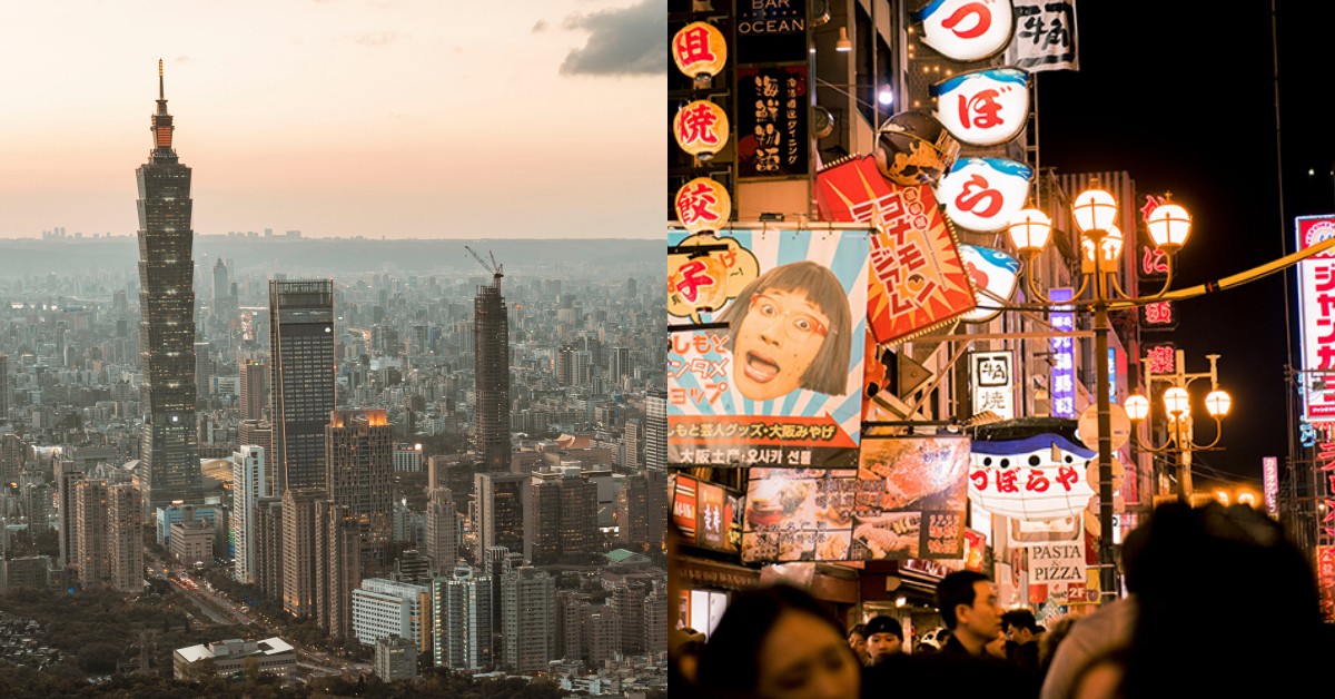 全球旅客最想到哪個國家旅遊？Airbnb公布「搜尋量排行」Top10，台灣榮登第二僅次於日本！