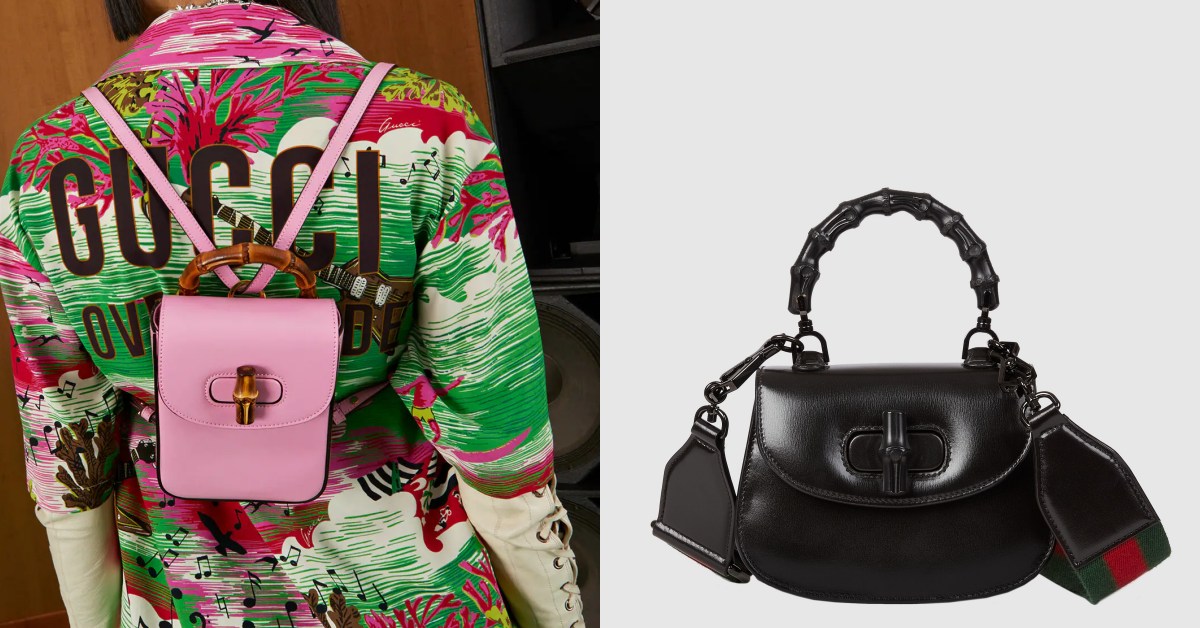 Gucci「竹節包家族」登場！不只經典款Bamboo超好買，迷你包、後背包每一款都是時髦代名詞！