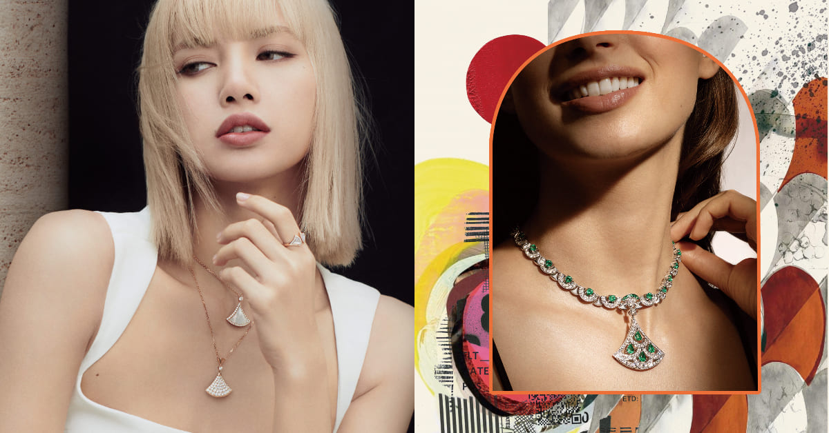 BLACKPINK LISA、安海瑟薇紛紛選擇寶格麗Divas' Dream，扇形珠寶的魅力讓你日常配戴自帶女神光！