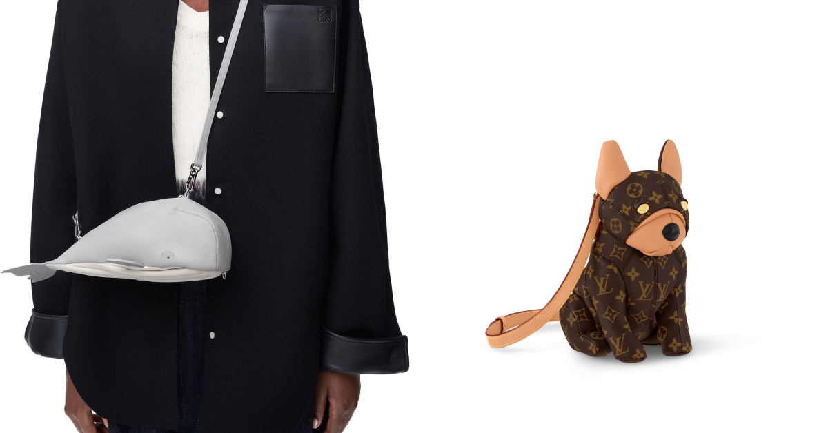 療癒經濟時尚當道！10款特殊造型精品包推薦：Loewe鯨魚包超搶手、Moschino芹菜包爆話題