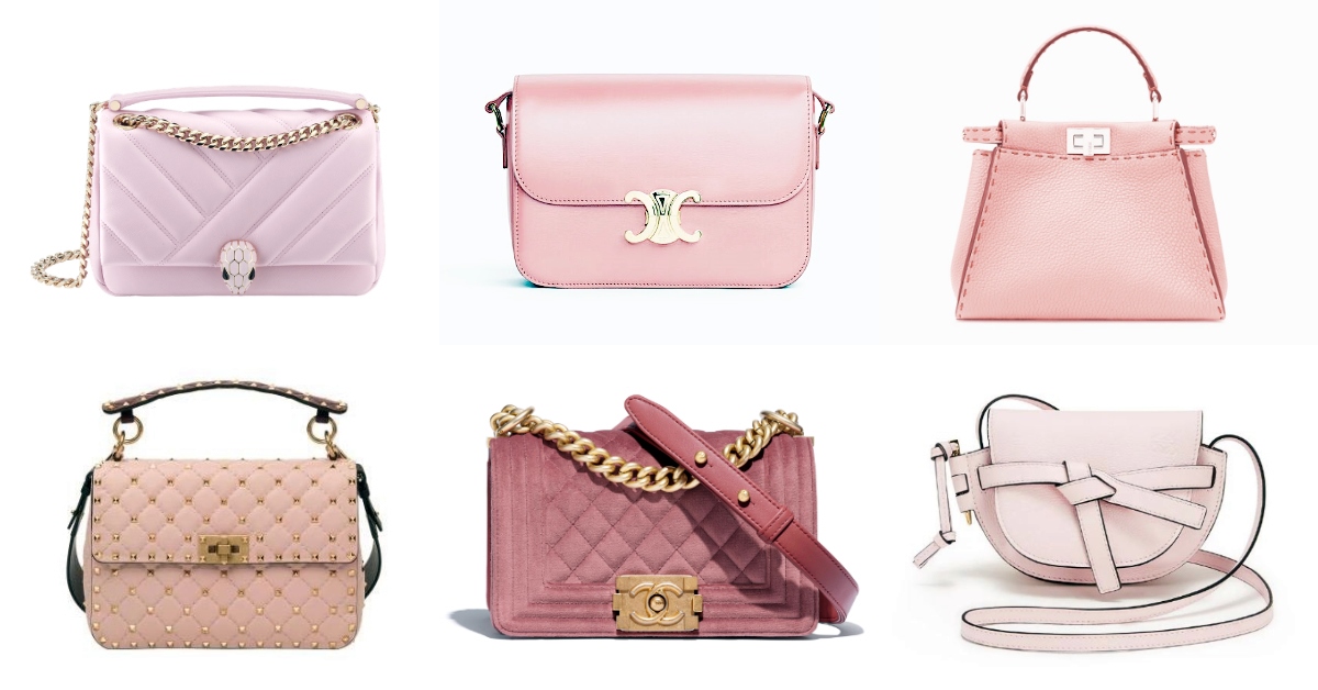 春夏石英粉風暴來襲！7款絕美粉嫩包Bvlgari、Chanel、FENDI...滿滿少女心噴發！