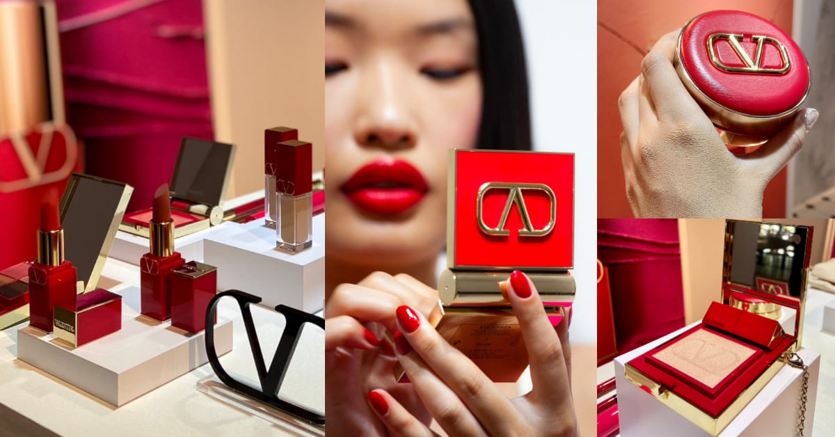 Valentino Beauty正式登台！10大高顏值美妝7月開賣，業界最輕粉底、迷你包彩妝盒搶先入手