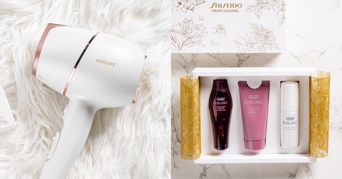 用新科技打造仙女秀髮！PHILIPS全新智能護髮吹風機，控溫、護色一次到位，加碼贈限量資生堂專業美髮禮盒