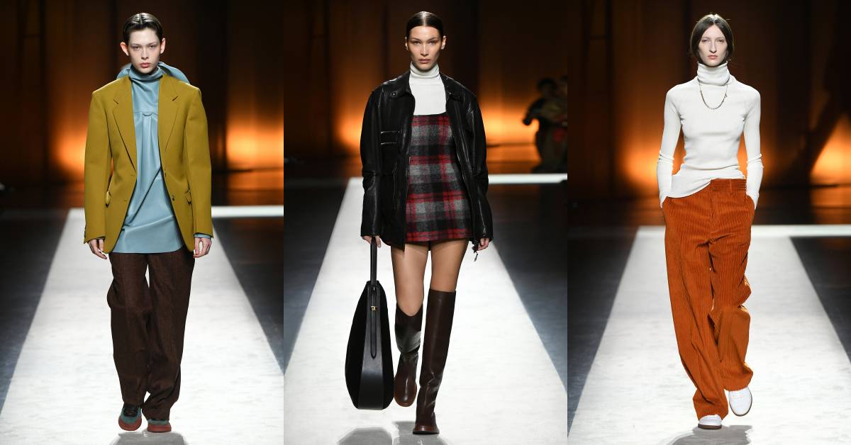 西裝外套、襯衫、高領毛衣也能這樣搭?Tod's 2020秋冬大秀根本是時髦OL的穿搭教科書!