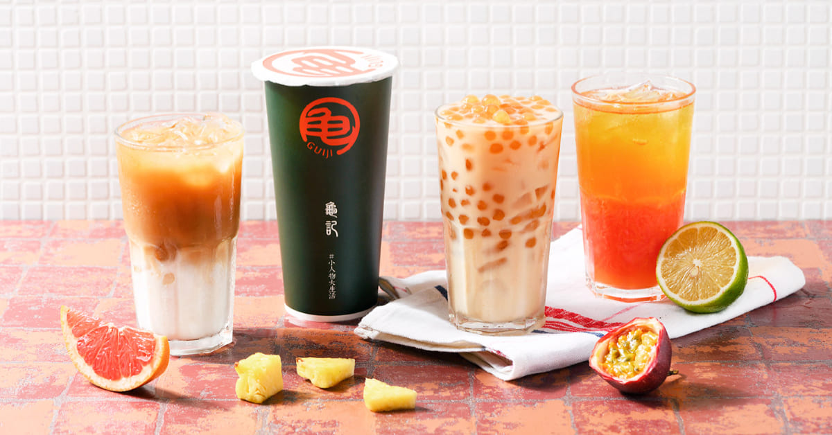「龜記」必喝推薦飲品Top 5！百香紅茶酸甜獨特風味，新鮮紅柚翡翠讓人一口接一口