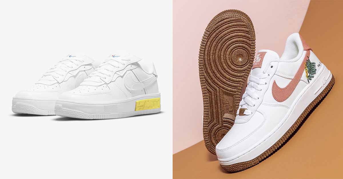 Nike Air Force 1 榮登2021上半年小白鞋霸主！7款不能錯過的當季配色，怎麼可以不入手？