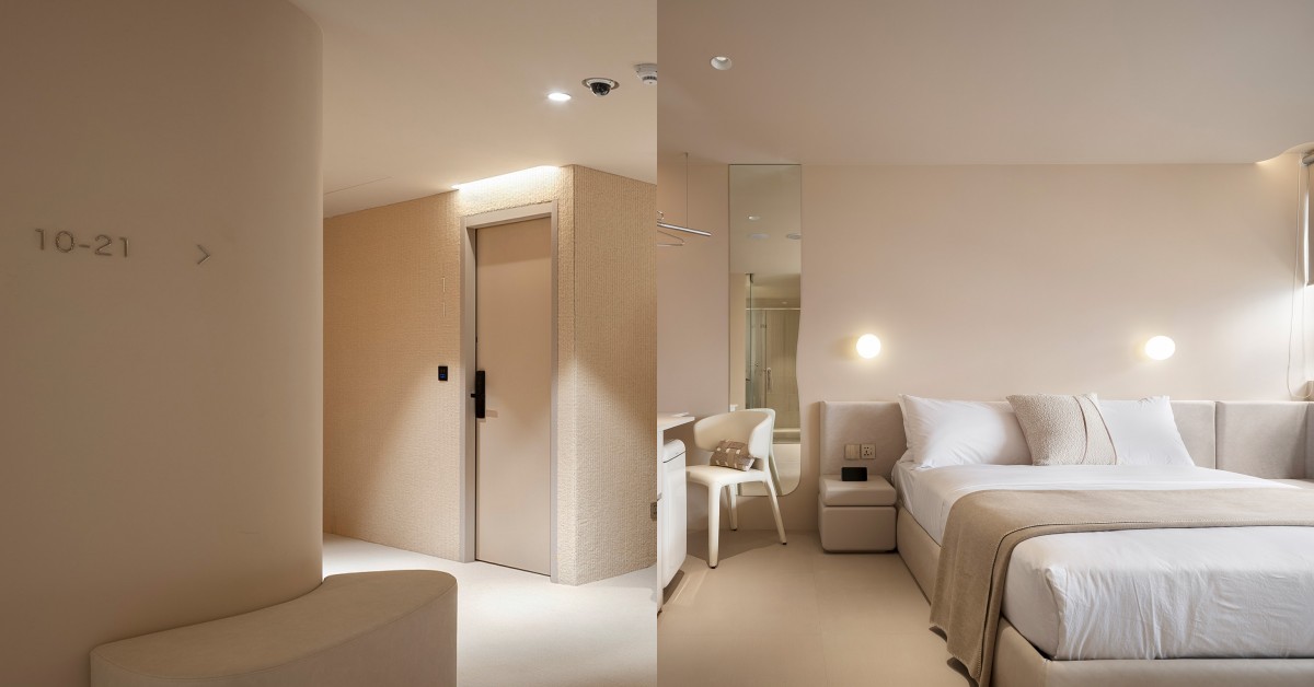 台北新飯店「樂爾公寓 Lore Hotel」駐點大稻埕，以減法設計搭配簡約裸色，打造文青旅宿品牌