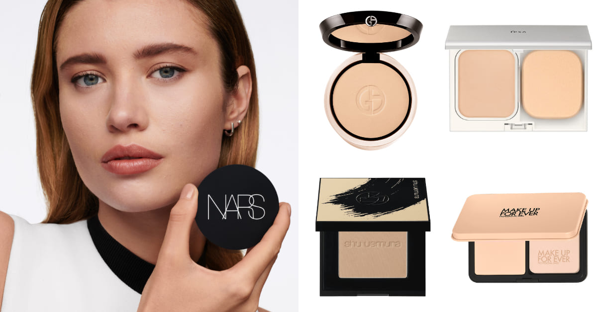 2023專櫃必買「控油粉餅」7大清單！Armani、Nars、植村秀持久不脫妝，雅詩蘭黛遮瑕力不輸粉底液