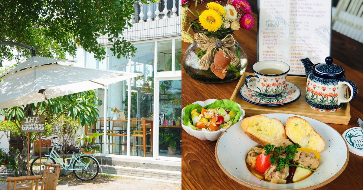 屏東早午餐推薦「The Grounds」，玻璃屋植栽、陽光簇擁，「澳洲mix屏東」創作特色甜點料理