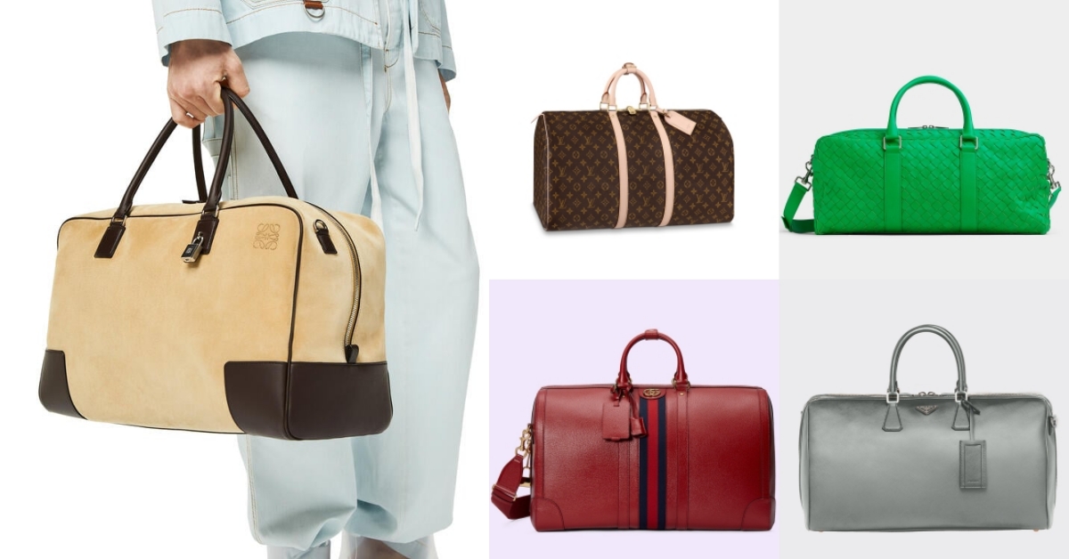 2023「精品旅行袋」推薦8款！LV、Celine老花不過時，復古控最愛Loewe「Amazona」！