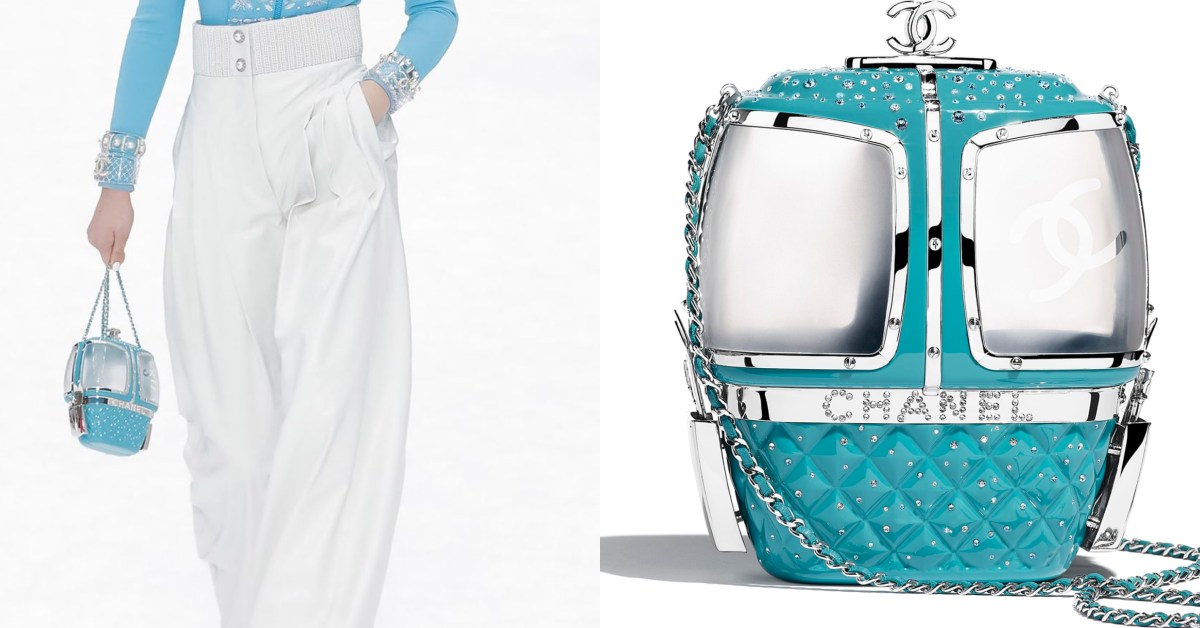 老佛爺最後作品！Chanel「纜車包」登場，純白與湖水綠設計小香迷必買