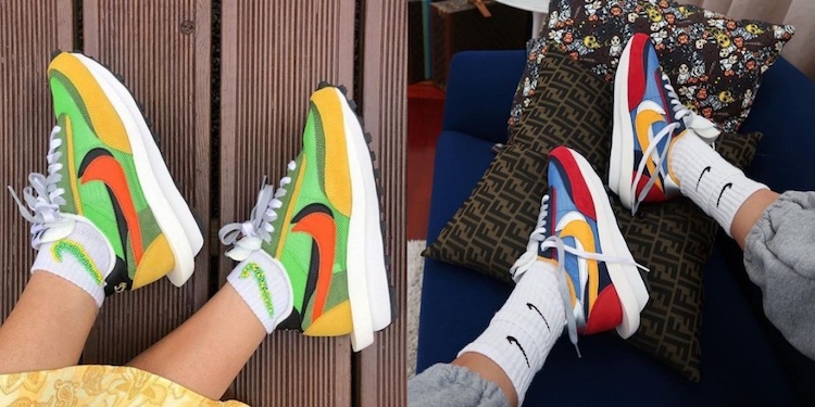 Nike聯名Sacai木屐鞋底、撞色設計！可愛到在網上漲價4倍？怎麼一回事？