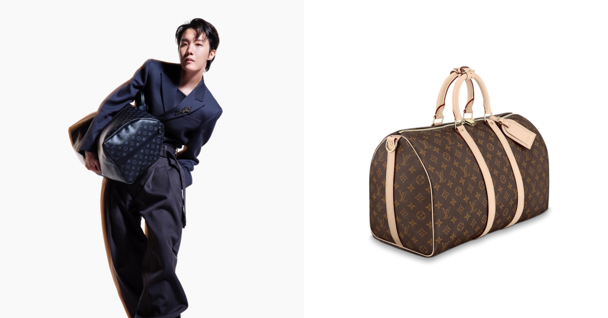 LV旅行袋會是下一個IT Bag？BTS j-hope最新形象照曝光，炒熱老花款挑戰銷售王者！