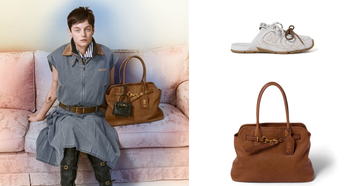 精品黑馬Miu Miu 2024「Holiday」系列單品推薦Top10，經典包款升級、New Balance聯名化身穆勒鞋...準備再創業績高峰