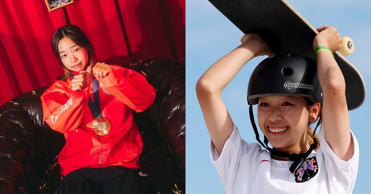 【2024 巴黎奧運】日本14歲「滑板金牌」吉澤戀6件事認識她！從小在公園練習、沒贊助商獲封「灰姑娘選手」