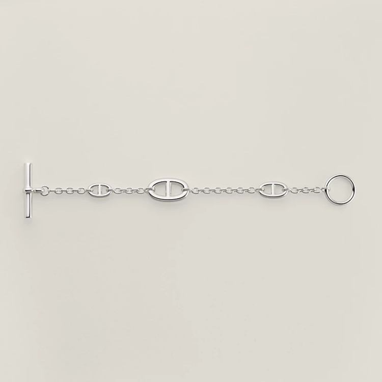 2萬內「純銀手鍊」推薦這6款：Hermès船錨鍊入門好下手，Tiffany鏤空愛心為優雅加分