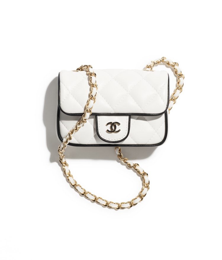 Chanel 2025春夏前導系列「迷你包」5款推薦：「22」包鏤空雙C Logo款搭配性很高，皮穿練肩背包最經典！