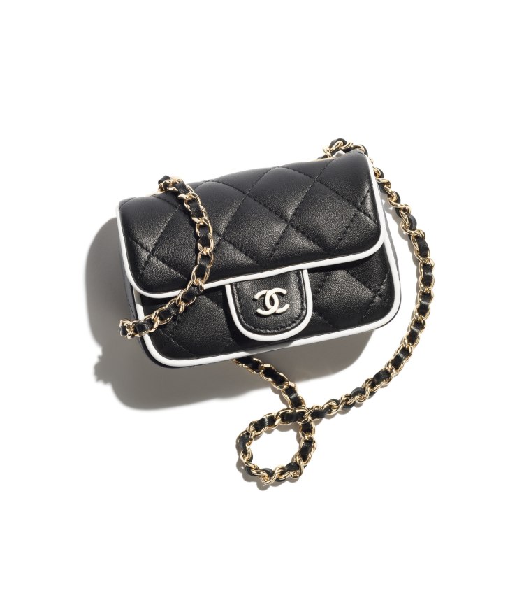 Chanel 2025春夏前導系列「迷你包」5款推薦：「22」包鏤空雙C Logo款搭配性很高，皮穿練肩背包最經典！