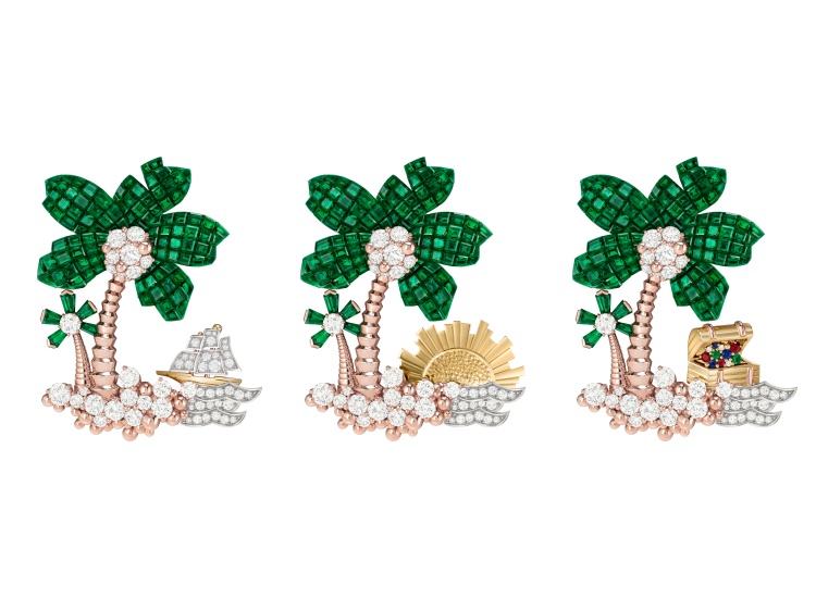 Van Cleef & Arpels 揭開珠寶版《金銀島》！3大章節呈獻「Treasure Island」系列背後故事與非凡工藝
