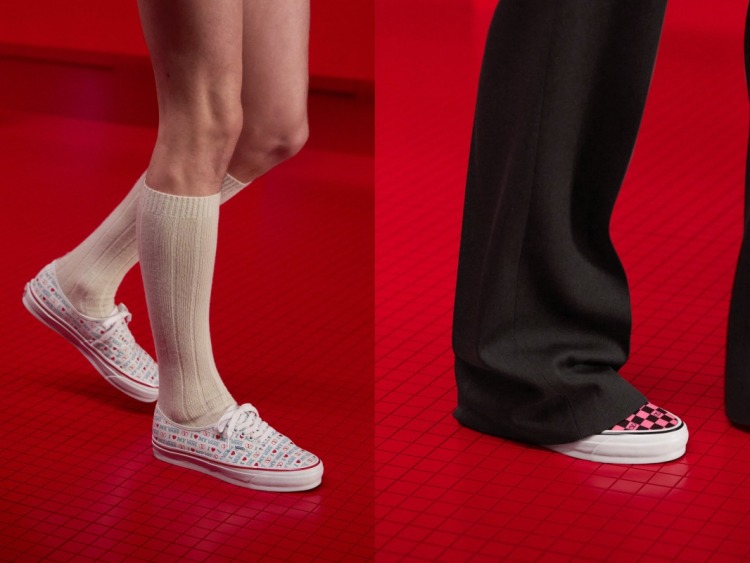 2025下半年三大討論度最高「精品聯名鞋款」：Balenciaga的Puma薄底鞋越破越時髦，Valentino攜手Vans滑板鞋搭配性高