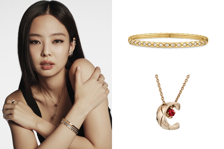 我的第一款香奈兒鎖定經典「菱格紋」！「Coco Crush」高級珠寶2025再添新作，Jennie親身演繹酷美疊戴風格