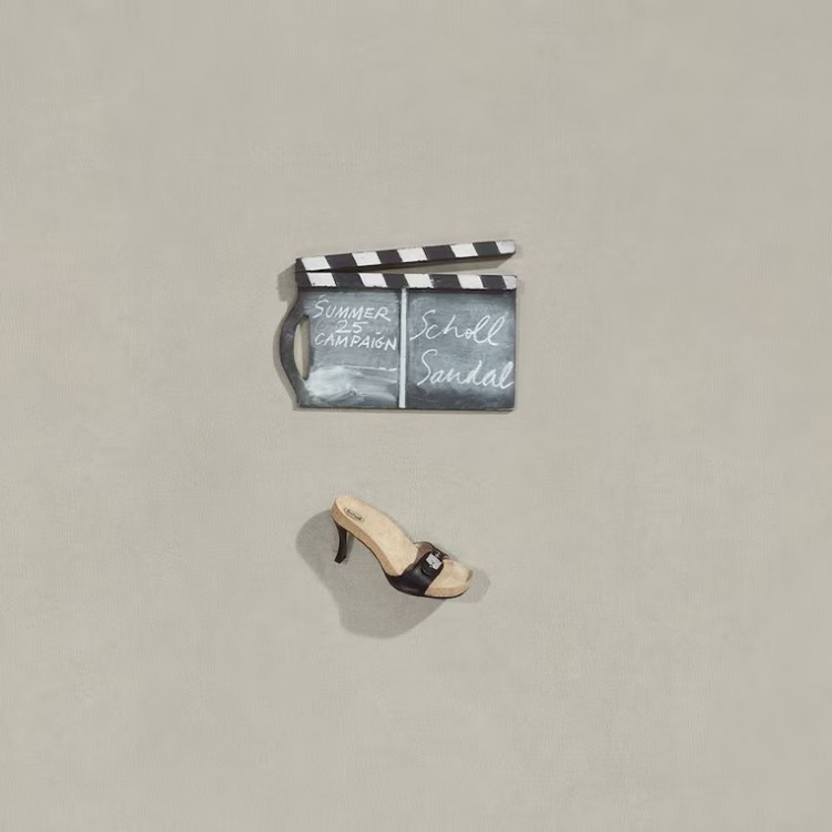 Balenciaga與百年製鞋品牌「Scholl」攜手合作，準備再創布希鞋神話