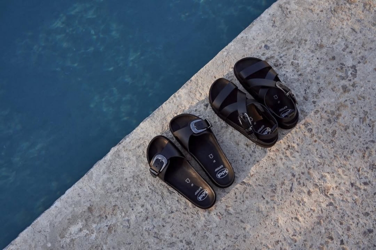 Balenciaga與百年製鞋品牌「Scholl」攜手合作，準備再創布希鞋神話