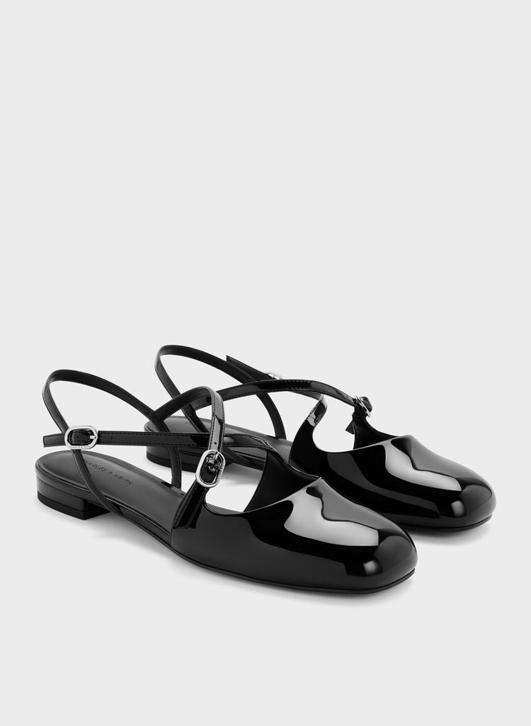 Charles & Keith 2025「芭蕾舞鞋」推薦7雙：粉色綁帶甜美夢幻，編織造型夏天穿也OK！