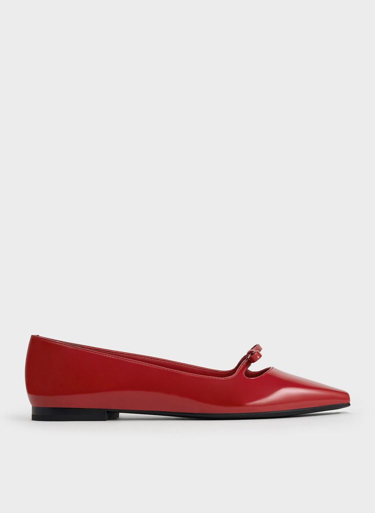 Charles & Keith 2025「芭蕾舞鞋」推薦7雙：粉色綁帶甜美夢幻，編織造型夏天穿也OK！