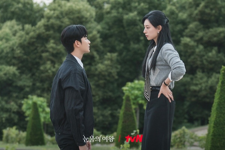 由金秀賢與金智媛兩大收視保證主演的《淚之女王》，為Netflix全球觀眾最愛韓劇第四名。
