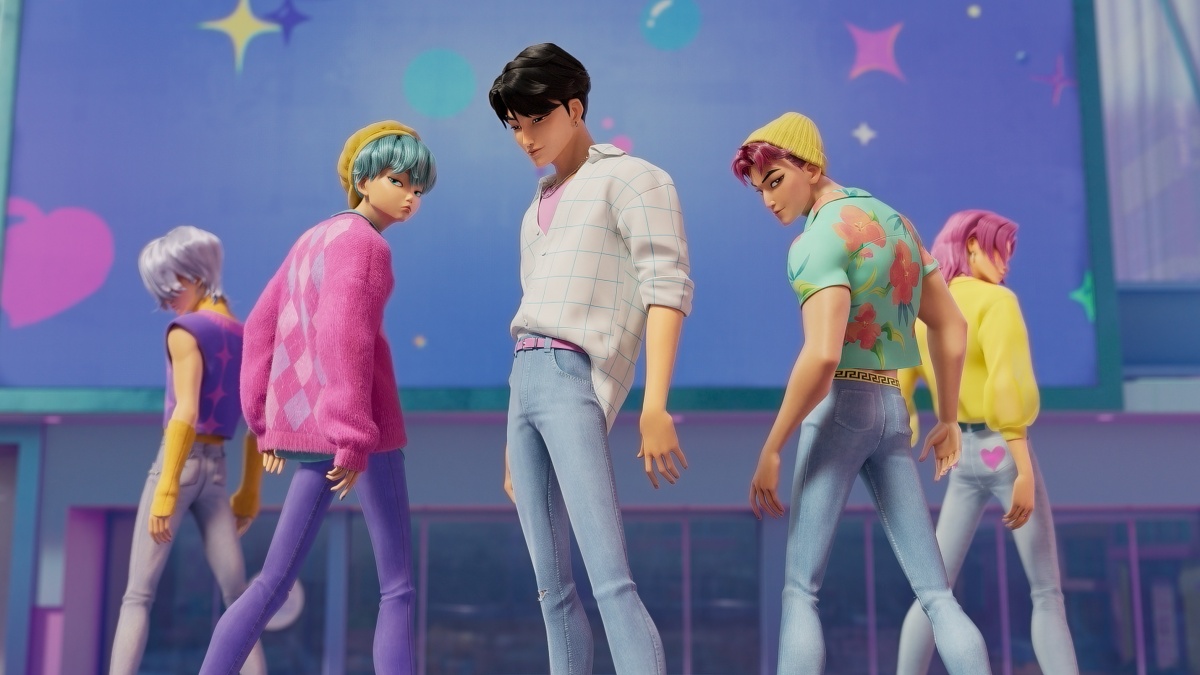 Netflix原創動畫《K-pop獵魔女團》劇中男團Saja Boys不只打怪，歌曲〈Soda Pop〉更紅到BTS都愛
