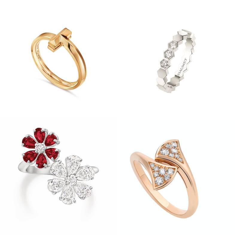 第一個頂級珠寶就從戒指下手！Cartier、Bvlgari、Tiffany...10款推薦，這只「鑽石戒指」真的太夢幻！