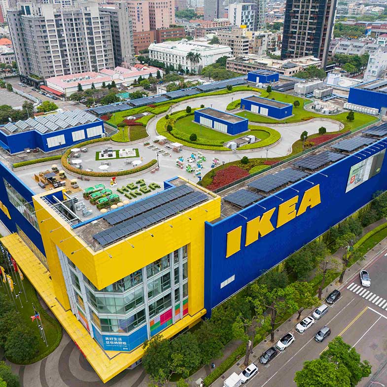 IKEA全球首座空中花園在台灣！以永續環保為概念，「植物市集」是你挖寶的好去處